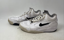 Load image into Gallery viewer, Nike Mens Air Flight Lite II DJ2518-100 White Leather Sneaker Shoes Size 11