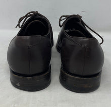 Load image into Gallery viewer, Authentic Giorgio Armani Mens Dark Brown Leather Derby Dress Shoes Size EU 41.5