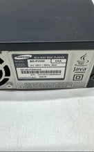 Load image into Gallery viewer, Samsung BD-P2500 Black Portable XAA 1080p HD Video Blu-ray Disc Player