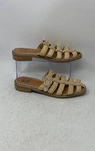 Load image into Gallery viewer, DV By Dolce Vita Womens Falcun Beige Block Heel Slip-On Fisherman Sandals Size 9
