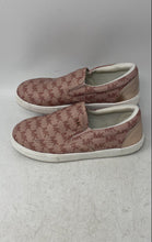 Load image into Gallery viewer, Michael Kors Womens Pink Signature Print Slip-On Sneaker Shoes Size 5