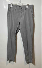 Load image into Gallery viewer, Hugo Boss Mens Gray Flat Front Kaiton Slim Fit Tapered Leg Chino Pants Size 32