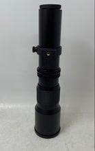 Load image into Gallery viewer, Opteka 500mm f/8 Platinum Series Black Manual Focus Super Telephoto Lens In Box
