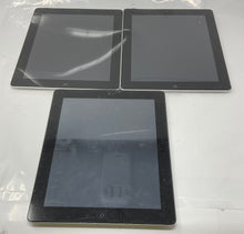 Load image into Gallery viewer, Lot Of 3 Pcs Assorted Apple iPad 2 Model A1395 Tablets Not Tested For Parts