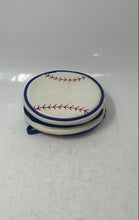 Load image into Gallery viewer, Major League Baseball White Blue Portable CD Player Record Storage Case Unit