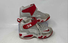Load image into Gallery viewer, Nike Kids Air Griffey Max 1 Gray White And Red Lace-Up Sneakers Shoes Size 1Y