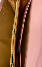 Load image into Gallery viewer, Michael Kors Womens Pink Leather Inner Divider Card Holder Wristlet Wallet