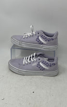 Load image into Gallery viewer, Vans Womens Seldan 500714 Purple White Lace-Up Low Top Sneakers Shoes Size 6.5