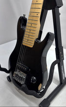 Load image into Gallery viewer, Stedman Pro 30-Inch Black Double Cutaway Kids Beginner Electric Guitar