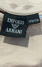 Load image into Gallery viewer, Emporio Armani Womens Brown Short Sleeve Crew Neck Pullover T-Shirt Size No Size