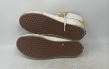 Load image into Gallery viewer, Vans Mens Sk8-Hi Yellow White Gray Round Toe Lace-Up Sneaker Shoes Size 10