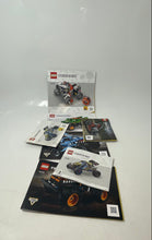 Load image into Gallery viewer, Lot Of 7 Pcs Assorted Lego Technic Large Print Mixed Instruction Manuals Age 3+