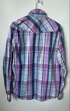 Load image into Gallery viewer, INC International Concepts Mens Blue Plaid Long Sleeve Button-Up Shirt Size XL