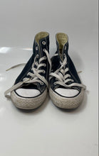 Load image into Gallery viewer, Converse Womens Chuck Taylor All Star High W9160 Black White Sneaker Shoes Sz 6