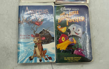 Load image into Gallery viewer, Vintage Mixed Variety Disney And Animated Films VHS Tapes Collection Not Tested