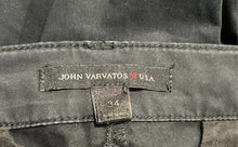 Load image into Gallery viewer, Authentic John Varvatos Mens Black Slash Pocket Skinny Leg Chino Pants Sz EUR 34