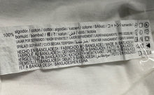 Load image into Gallery viewer, Zara Adults White Cotton Round Neck Short Sleeve Pullover T-Shirt Size Medium