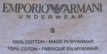 Load image into Gallery viewer, Emporio Armani Mens White Cotton Short Sleeve V-Neck T-Shirt Size Small