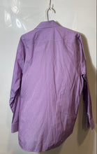 Load image into Gallery viewer, Hugo Boss Mens Pink Striped Cotton Slim Fit Long Sleeve Dress Shirt Size 46