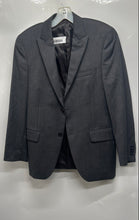 Load image into Gallery viewer, Alfani Mens Gray Wool Single-Breasted Peak Lapel Two Button Blazer Size 36S