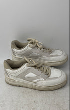 Load image into Gallery viewer, Zara Womens White Leather Lace-Up Low Top Round Toe Sneaker Shoes Size 39