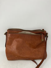 Load image into Gallery viewer, Margot Womens Brown Leather Adjustable Strap Shoulder Crossbody Bag