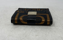 Load image into Gallery viewer, Liz Claiborne Womens Gold Brown Credit Card Slots Trifold Wallet