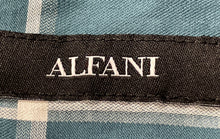 Load image into Gallery viewer, Alfani Mens Green White Plaid Long Sleeve Collared Button-Up Shirt size Large