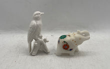 Load image into Gallery viewer, Lot Of 2 Pcs Assorted White Engraved Different Style Decorative Figurines
