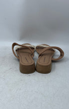 Load image into Gallery viewer, Lucky Brand Womens Razilla Beige White Open Toe Slip-On Slide Sandals Size 10M