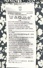 Load image into Gallery viewer, Banana Republic Womens White Black Floral Classic Fit Button-Up Shirt Size XS