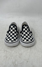 Load image into Gallery viewer, Vans Kids Classic Black White Checkerboard Slip-On Sneaker Shoes Size 2.0