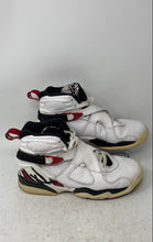Load image into Gallery viewer, Nike Boys Air Jordan 8 305368-104 White Lace-Up Mid Top Basketball Shoes Size 6Y