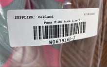 Load image into Gallery viewer, Puma Kids Roma 24 404235-01 Pink Colorblock Suede Low Top Sneakers Shoes Size 5