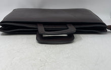 Load image into Gallery viewer, Unbranded Mens Brown Leather Double Handle Business Document Portfolio Briefcase