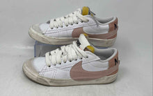 Load image into Gallery viewer, Nike Womens Blazer Low '77 Jumbo White Pink Lace-Up Sneaker Shoes Size 6