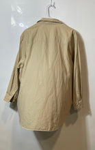 Load image into Gallery viewer, Gap Womens Beige Cotton The Big Long Sleeve Collared Button-Up Shirt Size XL
