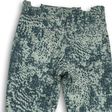 Load image into Gallery viewer, Express Womens Gray Animal Print Flat Front Pockets Trouser Pants No Size