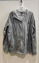 Load image into Gallery viewer, Jordan Mens Jumpman Gray Long Sleeve Pockets Therma-Fit Full-Zip Hoodie Size XL