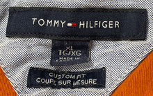 Load image into Gallery viewer, Tommy Hilfiger Mens Orange Cotton Short Sleeve Custom Fit Polo Shirt Size XL