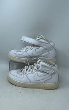 Load image into Gallery viewer, Nike Mens Air Force 1 Mid '07 CW2289-111 White Leather Sneakers Shoes Size 8