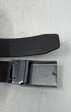 Load image into Gallery viewer, Steve Madden Mens Black Silver Buckle Reversible Dress Belt Size 42/44