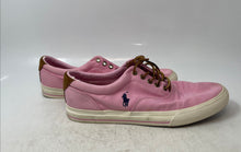 Load image into Gallery viewer, Polo Ralph Lauren Mens Vaughn Pink Round Toe Lace-Up Sneakers Shoes Size 11