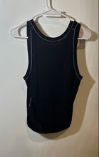 Load image into Gallery viewer, Zara Womens Black White Outline Sleeveless Scoop Neck Tank Top Size Medium