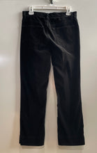 Load image into Gallery viewer, Calvin Klein Womens Black Corduroy Dark Wash High-Rise Bootcut Jeans Pants Sz 6