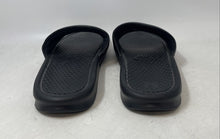 Load image into Gallery viewer, Nike Mens Benassi 343880-090 Black White Slip-On Slide Sandals Size 12