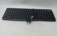 Load image into Gallery viewer, Logitech K120 Black Portable Wired USB Standard Keyboard Not Tested
