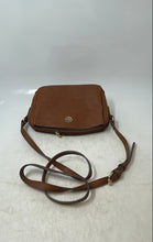Load image into Gallery viewer, Anne Klein Womens Brown Leather Embossed Adjustable Strap Crossbody Purse