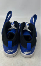 Load image into Gallery viewer, Nike Kids Court Borough Mid 2 DM8872-001 Blue Black White Sneakers Shoes Sz 5.5Y