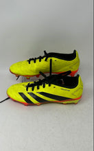 Load image into Gallery viewer, Adidas Kids Predator 24 League FG IG7747 Yellow Orange Soccer Cleats Size 4.5